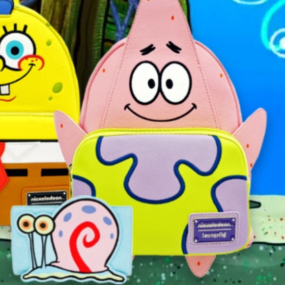 🎉FREE SHIPPING🎉Limited edition Loungefly Patrick & Gary 20th anniversary set - Picture 2 of 15